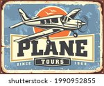 plane transports and tours... | Shutterstock .eps vector #1990952855