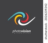 logo design idea for photo... | Shutterstock .eps vector #2026239242
