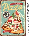 pizza decorative poster... | Shutterstock .eps vector #2103452108