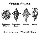 Attributes Of The Hindu God...