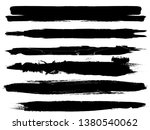 grunge paint roller . vector... | Shutterstock .eps vector #1380540062