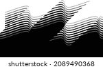abstract flow lines background .... | Shutterstock .eps vector #2089490368