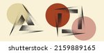 distress basic geometric shape... | Shutterstock .eps vector #2159889165