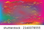 glitch distorted geometric... | Shutterstock .eps vector #2160378555