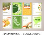 set of restaurant menu ... | Shutterstock .eps vector #1006689598