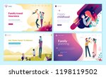 set of web page design... | Shutterstock .eps vector #1198119502