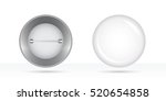 template blank white badge ... | Shutterstock .eps vector #520654858