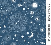 space galaxy constellation... | Shutterstock .eps vector #1641394732