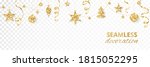 seamless holiday decoration.... | Shutterstock .eps vector #1815052295