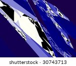 an artistic colored fractal... | Shutterstock . vector #30743713