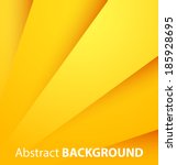 abstract yellow paper... | Shutterstock .eps vector #185928695