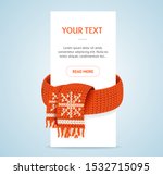 winter concept banner with... | Shutterstock .eps vector #1532715095