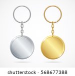 realistic template metal... | Shutterstock .eps vector #568677388
