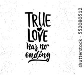 True Love Has No Ending  ...