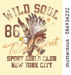 Wild Soul Eagle Style Graphic...