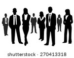 business people  | Shutterstock .eps vector #270413318