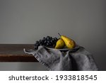Still Life With Fruits. Grapes...