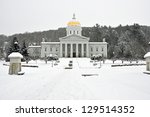 The Vermont Statehouse In...
