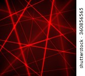 grid of red laser rays. vector... | Shutterstock .eps vector #360856565