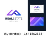 real estate logo and business... | Shutterstock .eps vector #1641562885