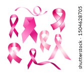 breast cancer awareness pink... | Shutterstock .eps vector #1504628705