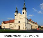Order of Brothers Hospitallers  church in Valtice. Czech Republic.