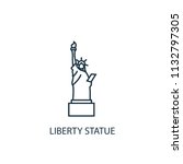 Liberty Statue Concept Line...