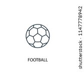 football concept line icon.... | Shutterstock .eps vector #1147778942