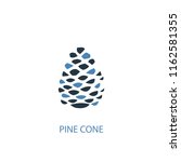 Pinecone Concept 2 Colored Icon....
