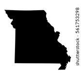 map of the U.S. state of Missouri