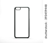 phone case on white background | Shutterstock . vector #393459448