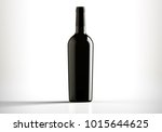 Black Bottle Of Red Wine ...