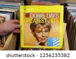Small photo of MEPPEL, THE NETHERLANDS - NOVEMBER 30, 2018: Album: Doris Day's Greatest Hits, LP record of the American actress, singer, and animal welfare activist Doris Day, in a second hand store.