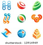 Set Of 9 Vector Elements For...