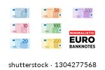 Euro Money Banknotes Of Europe  ...