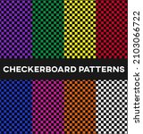 Eight Checkerboard Patterns In...