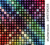 abstract halftone background... | Shutterstock .eps vector #1495739255
