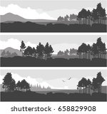 vector illustration set of... | Shutterstock .eps vector #658829908