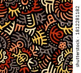seamless african pattern in... | Shutterstock .eps vector #1812281182