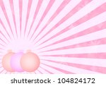 pink christmas background with... | Shutterstock . vector #104824172