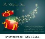 christmas vector background | Shutterstock .eps vector #65176168