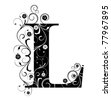 Alphabet Letter L Stock Vector Illustration 49097275 : Shutterstock